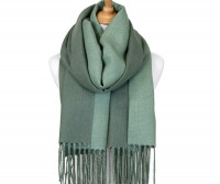 Renzo 2-Tone Green Winter Scarf